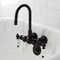 Kingston Brass CA5T5 3-3/8" Tub Wall Mount Clawfoot Tub Faucet, Oil Rubbed Bronze CA5T5 - alternate 6